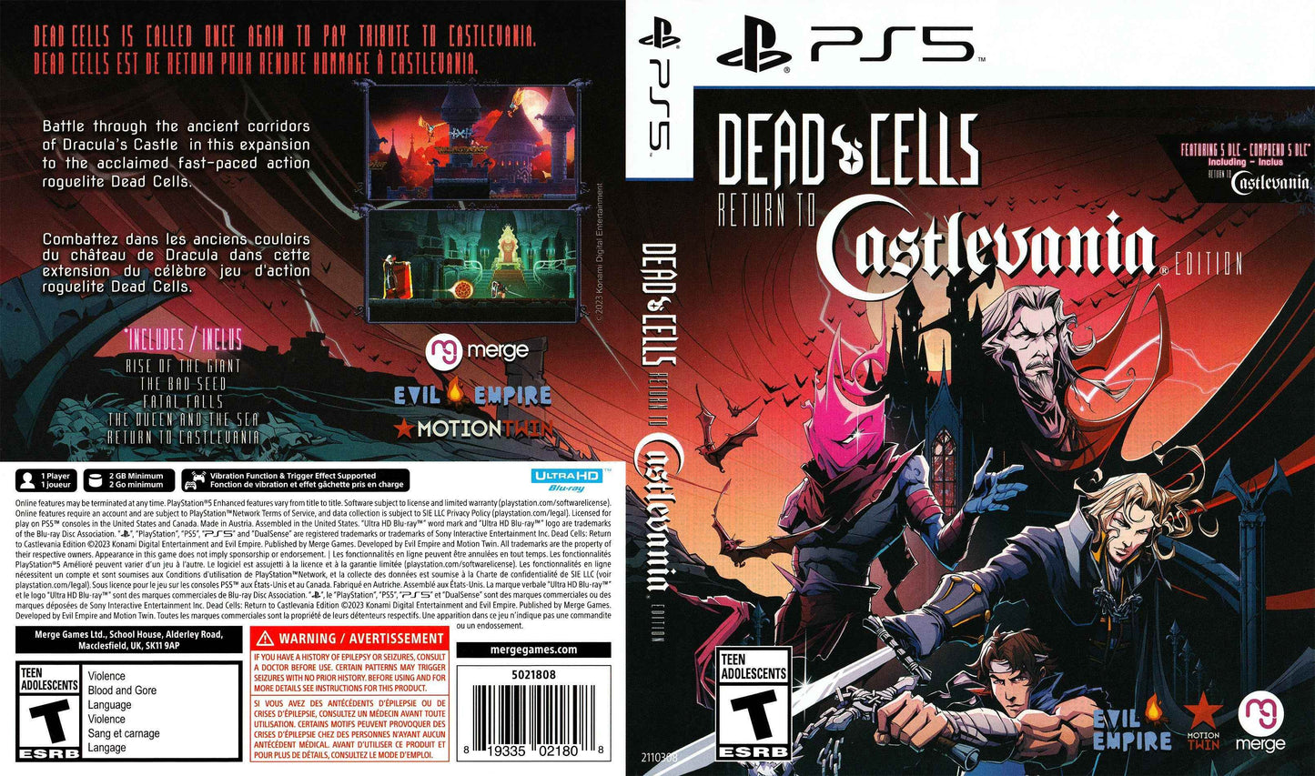Dead Cells Return to Castlevania Edition Cover Art - WOI Solutions