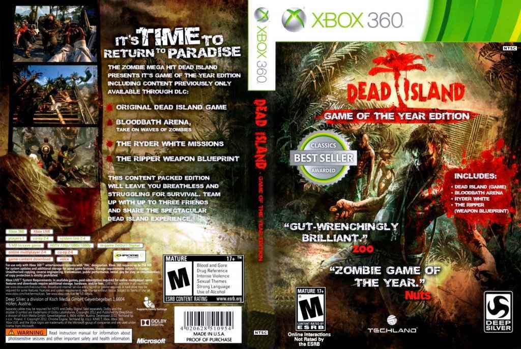 Dead Island Cover Art - WOI Solutions