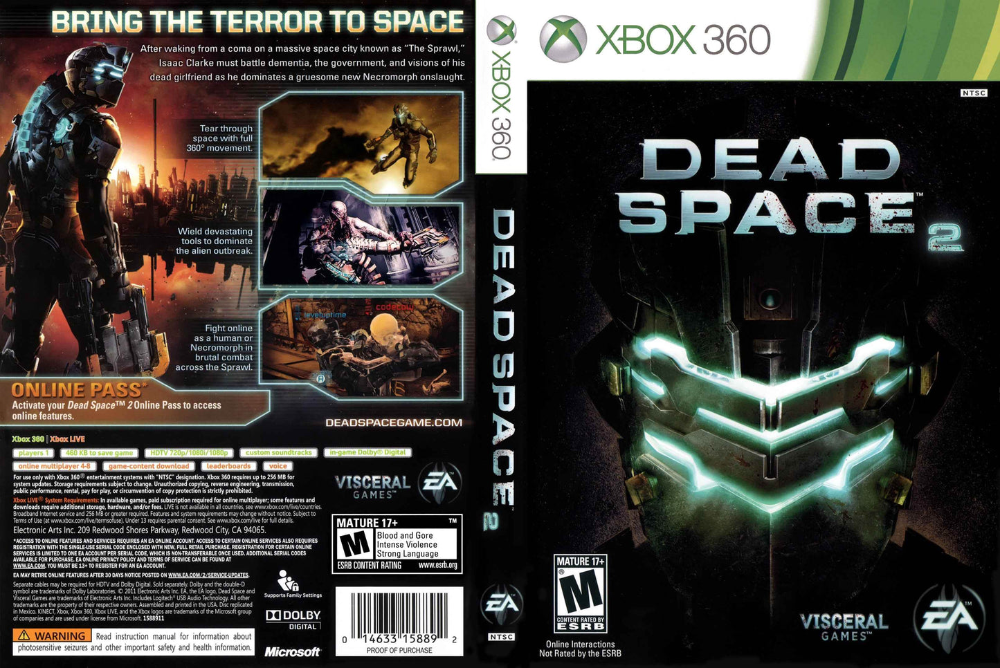 Dead Space 2 Cover Art - WOI Solutions