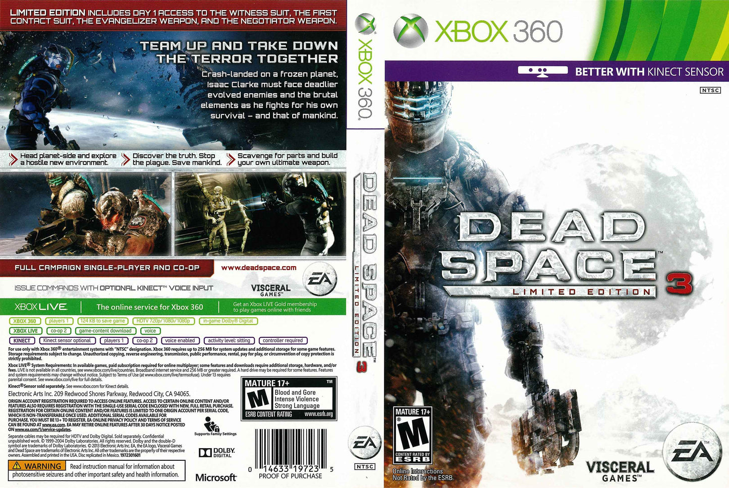 Dead Space 3 Cover Art - WOI Solutions