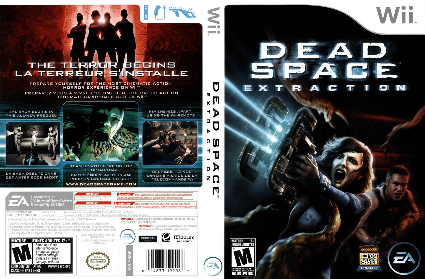 Dead Space Extraction Cover Art - WOI Solutions