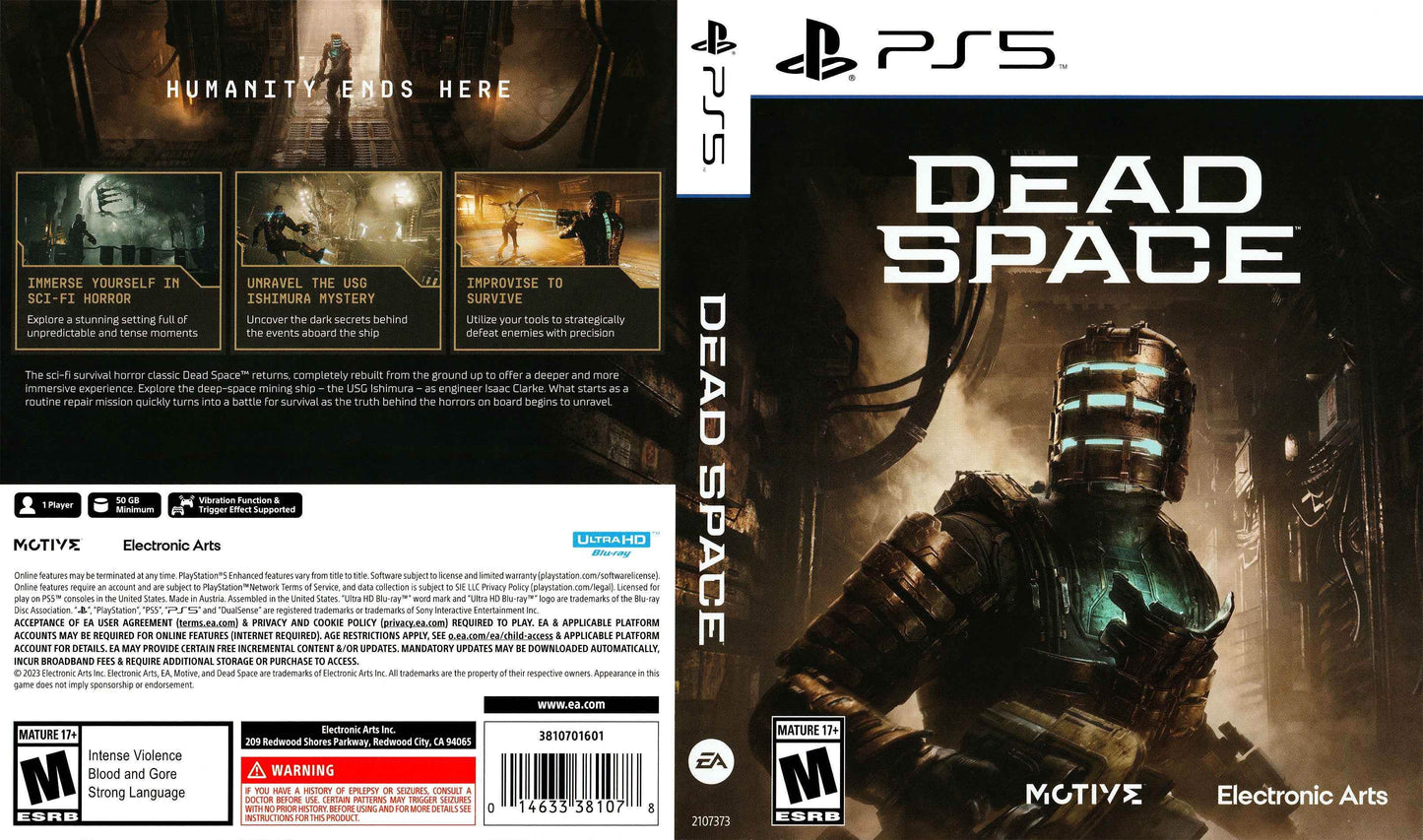 Dead Space Cover Art - WOI Solutions