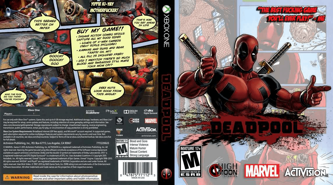 Deadpool Cover Art - WOI Solutions