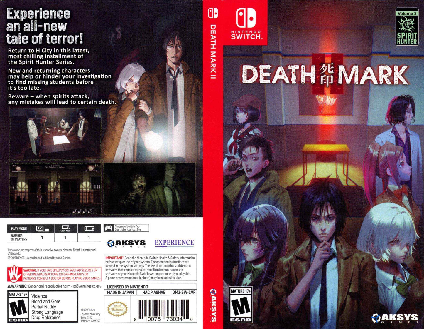 Death Mark II Cover Art - WOI Solutions