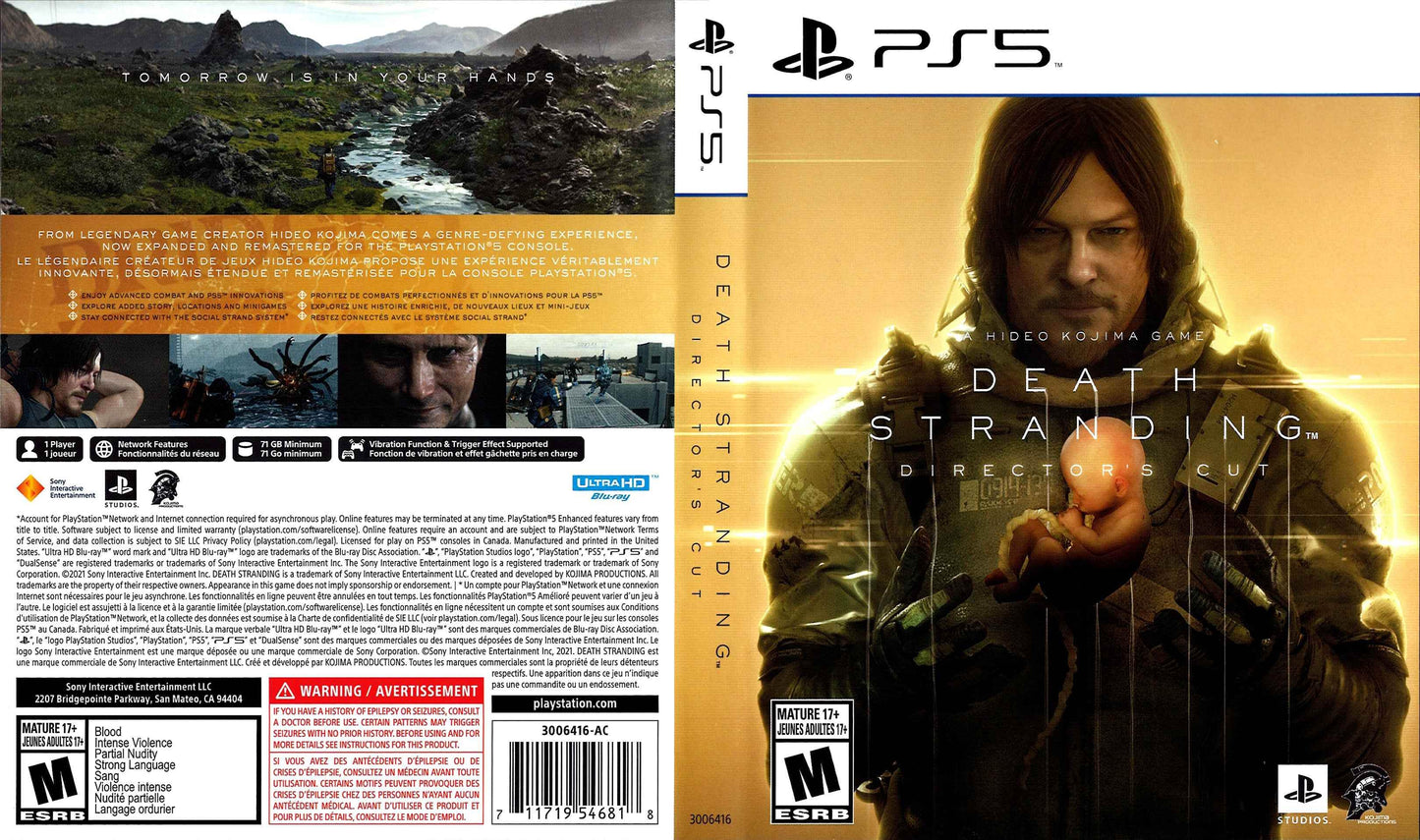 Death Stranding Director's Cut Cover Art - WOI Solutions
