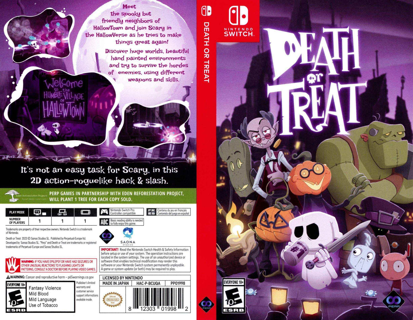 Death or Treat Cover Art - WOI Solutions