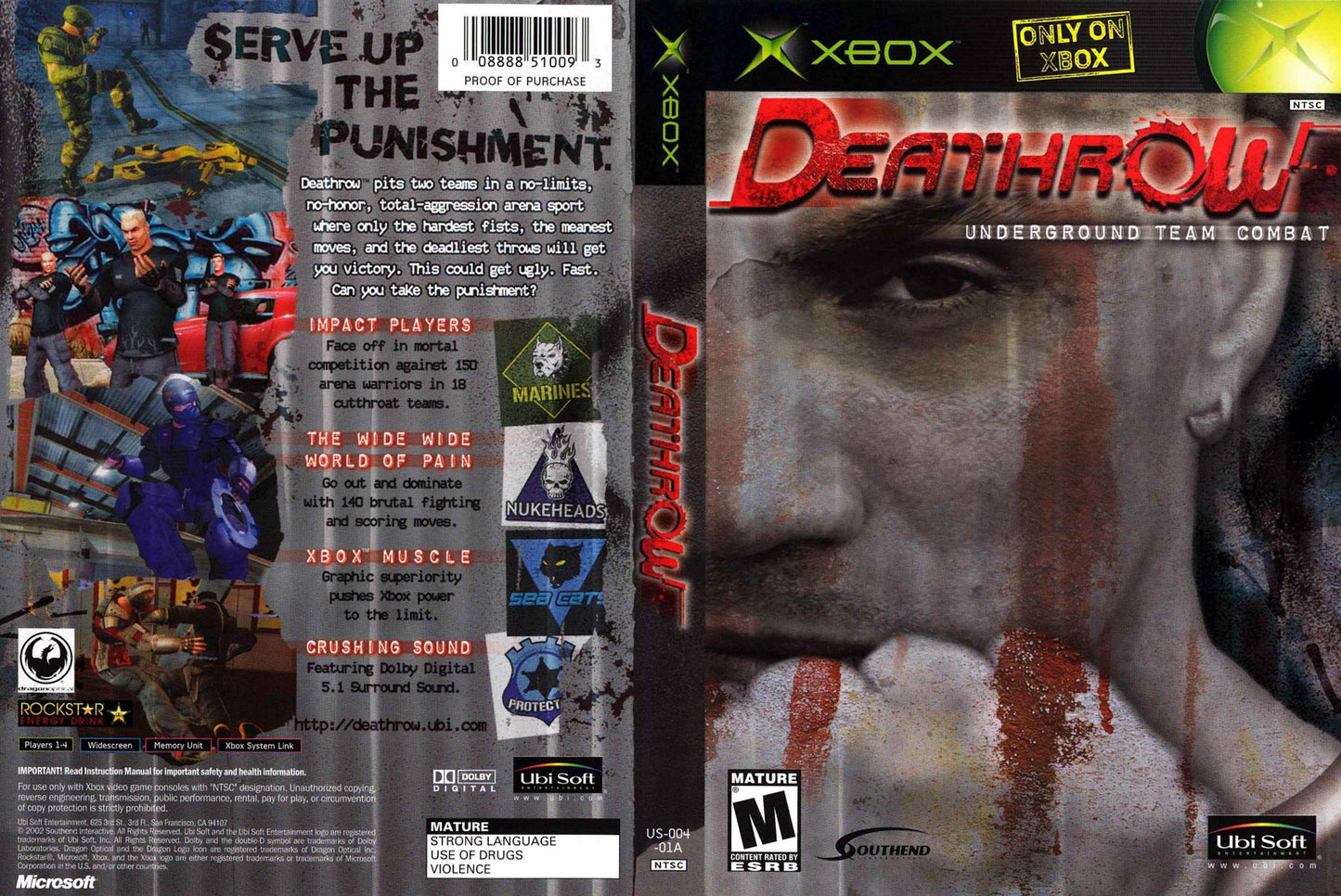 Deathrow Underground Team Combat Cover Art - WOI Solutions