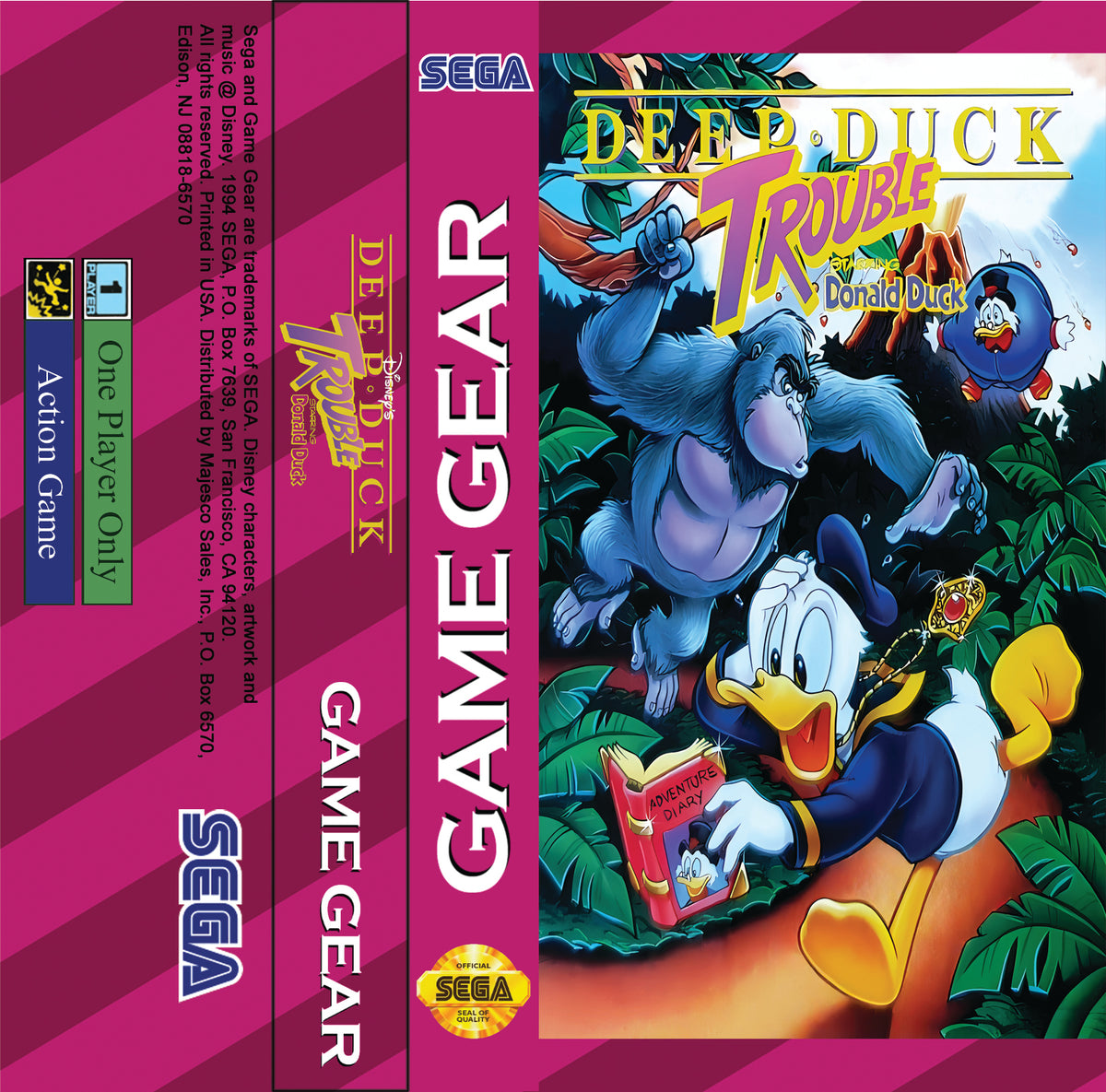 Deep Duck Trouble Starring Donald Duck