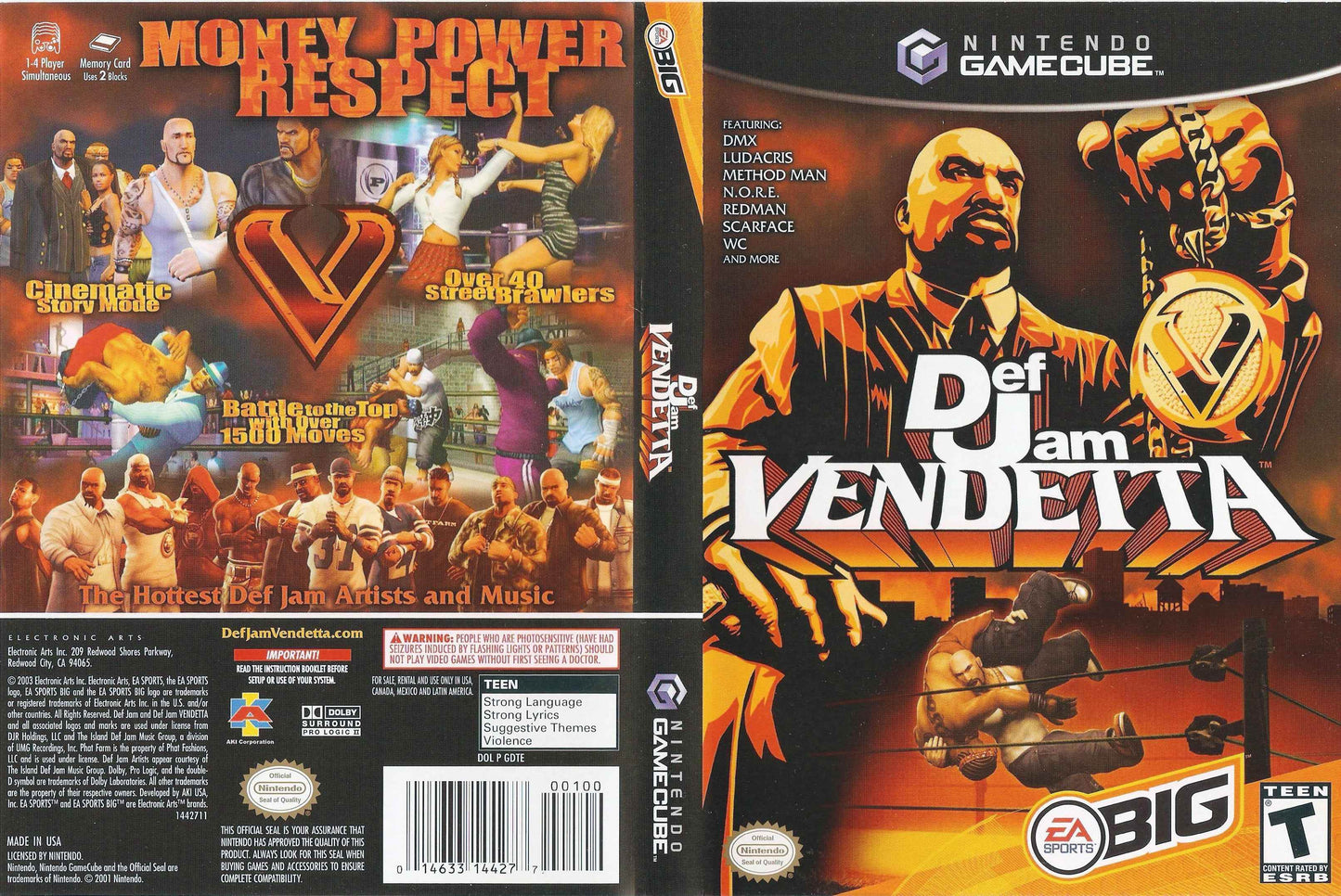 Def Jam Vendetta Cover Art - WOI Solutions