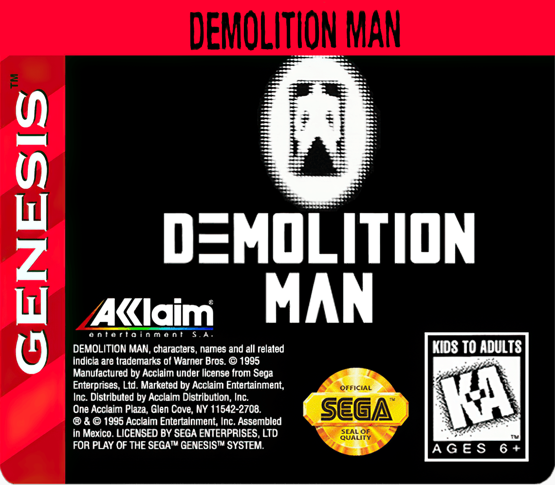 Demolition Man Cover Art - WOI Solutions