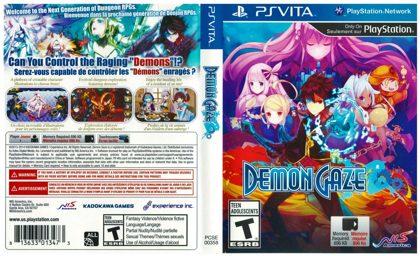 Demon Gaze Cover Art - WOI Solutions