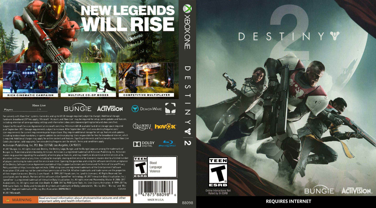 Destiny 2 Cover Art - WOI Solutions