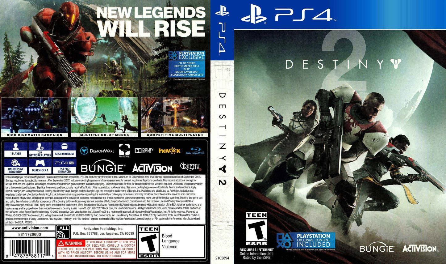 Destiny 2 Cover Art - WOI Solutions