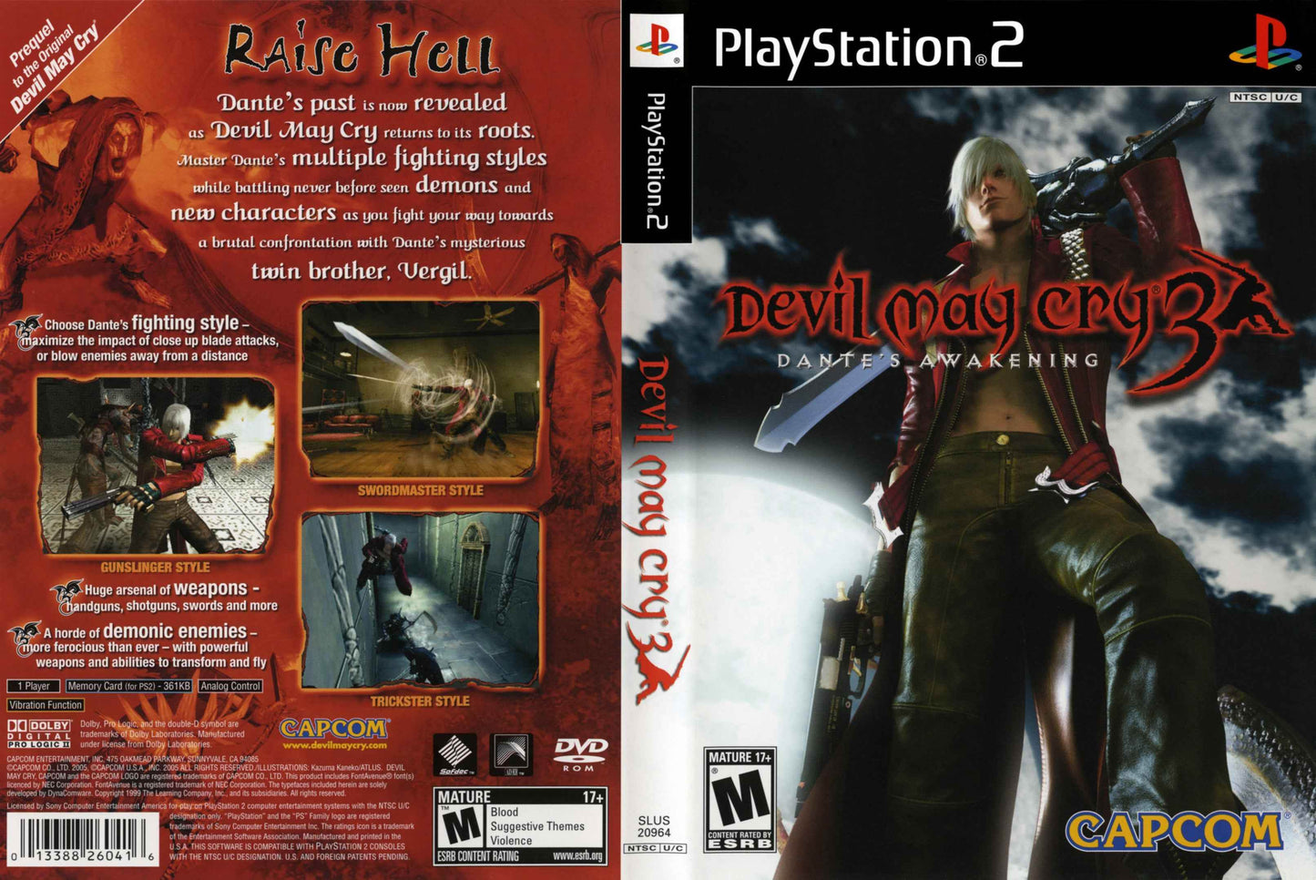 Devil May Cry 3 Cover Art - WOI Solutions