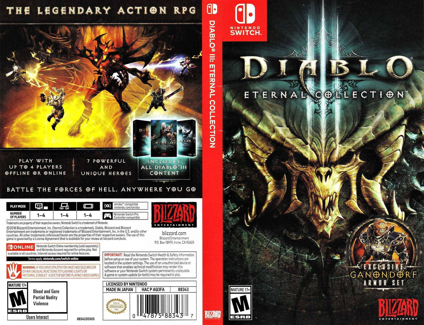 Diablo III Eternal Collection Cover Art - WOI Solutions