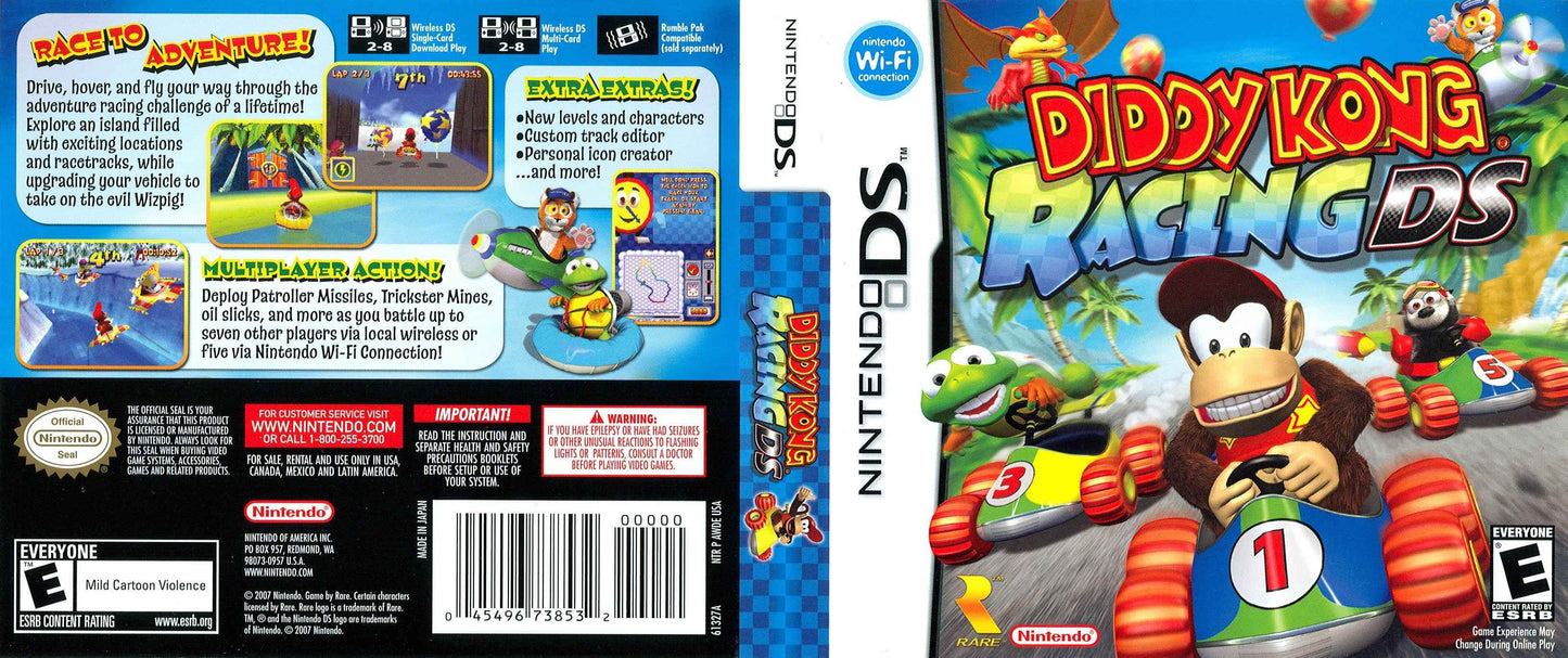 Diddy Kong Racing Cover Art - WOI Solutions