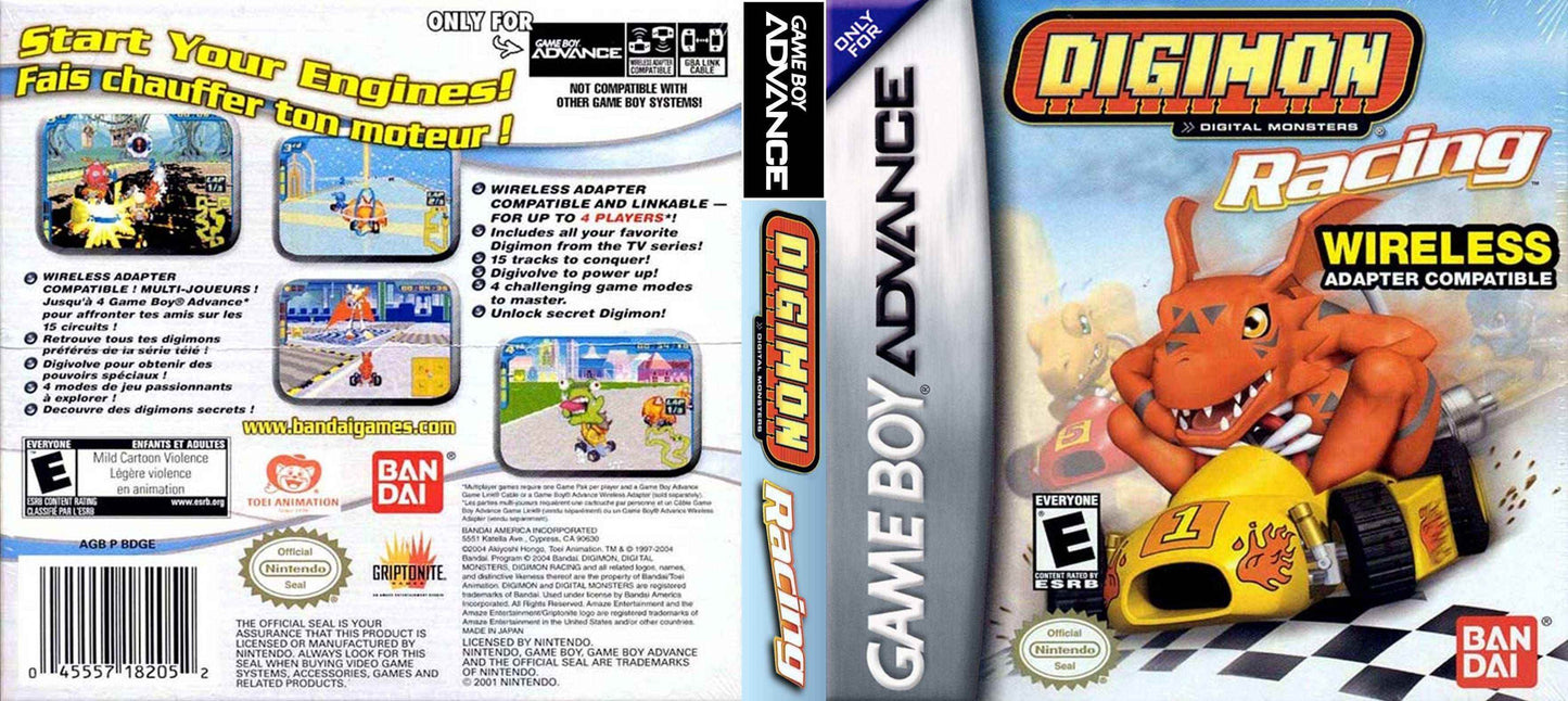Digimon Racing Cover Art - WOI Solutions