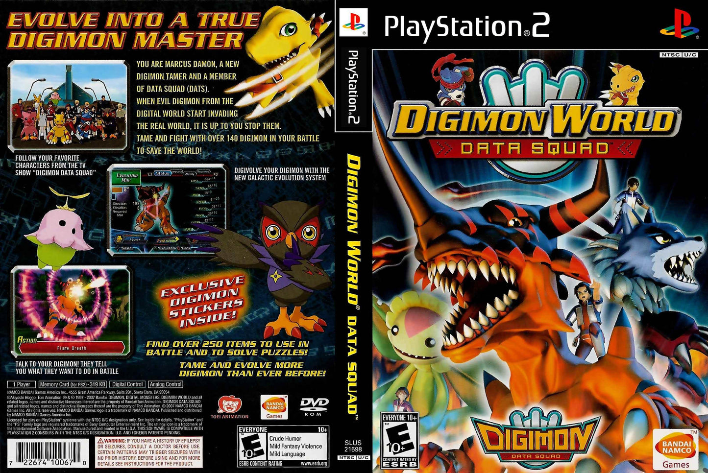 Digimon World Data Squad Cover Art - WOI Solutions