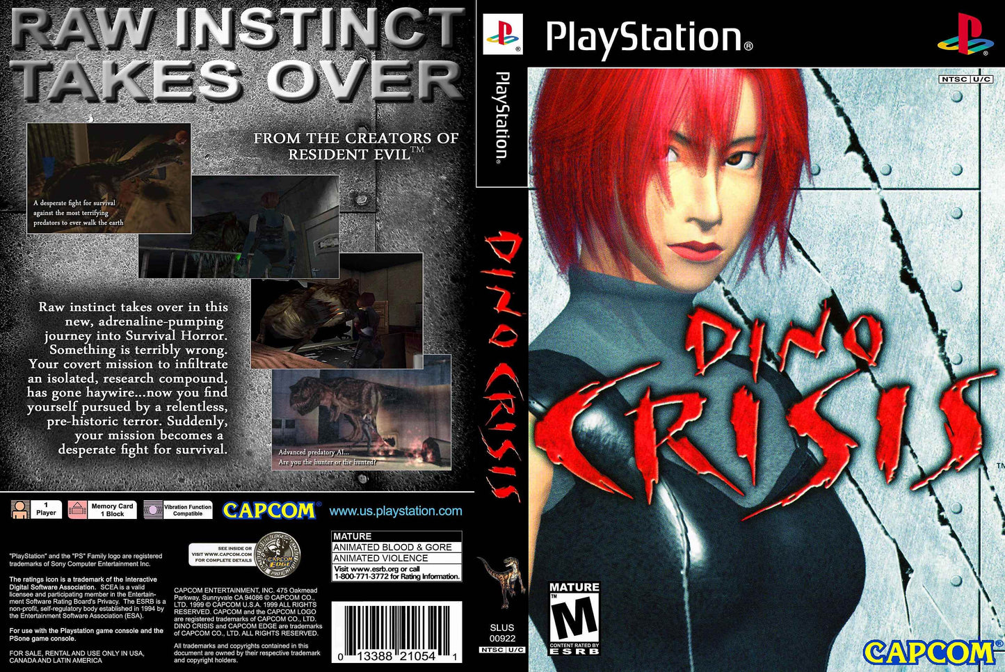 Dino Crisis Cover Art - WOI Solutions