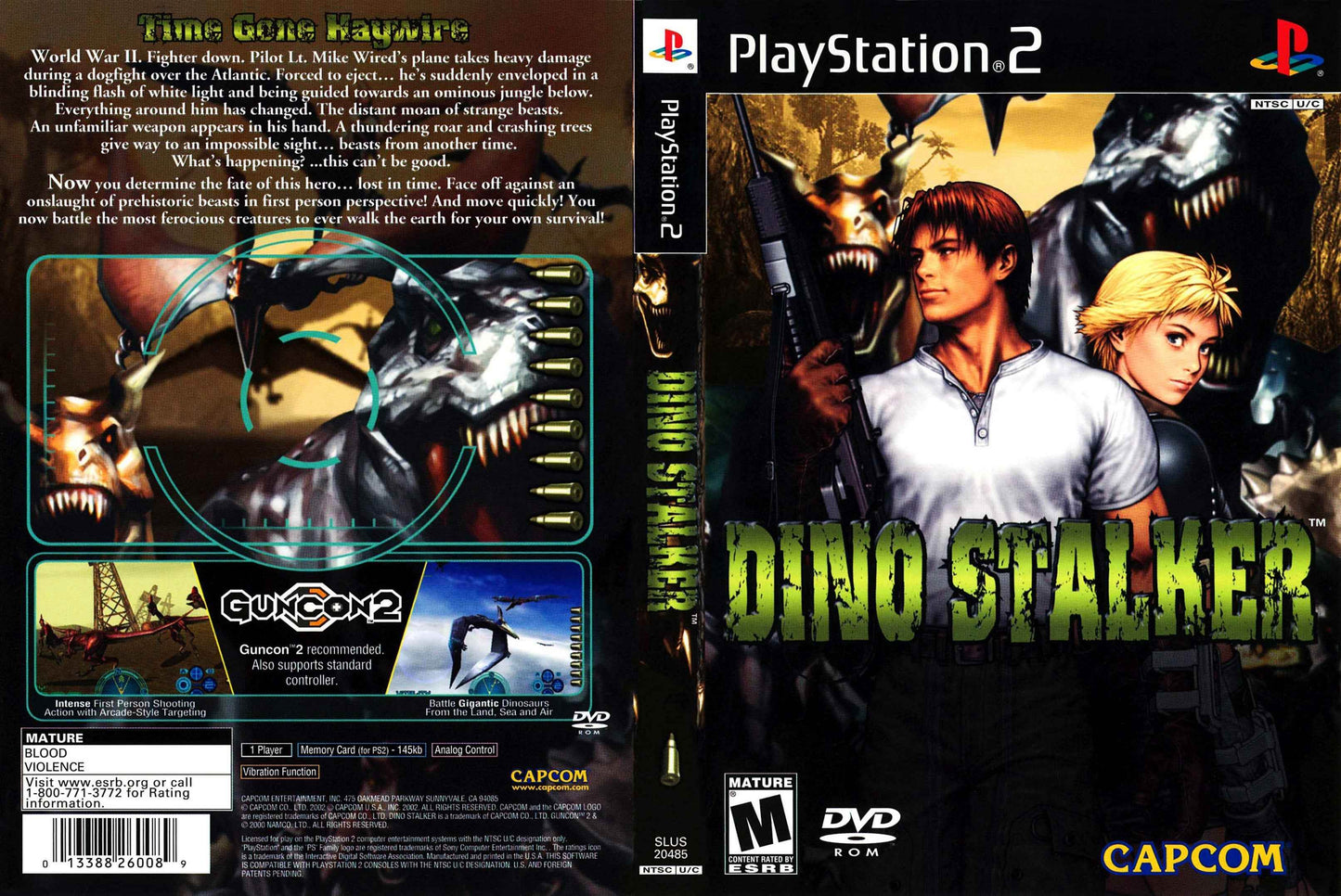 Dino Stalker Cover Art - WOI Solutions