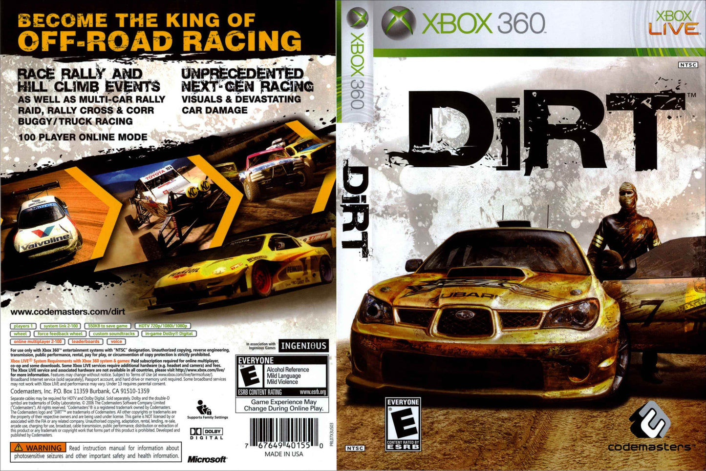 Dirt Cover Art - WOI Solutions