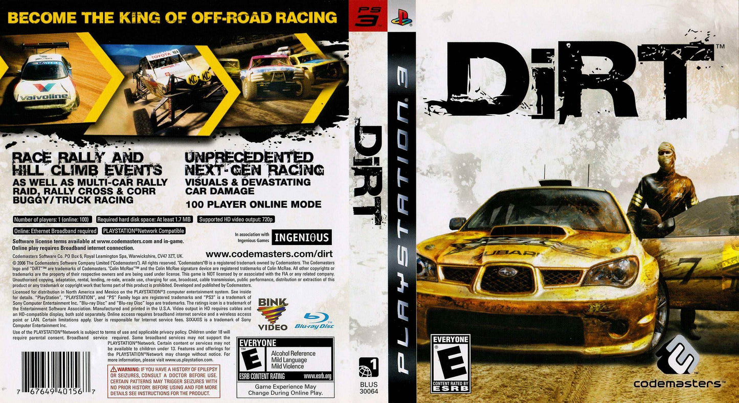 Dirt Cover Art - WOI Solutions
