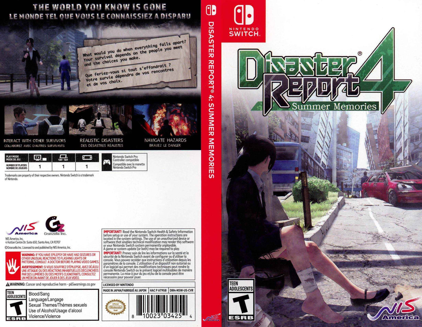 Disaster Report 4 Summer Memories Cover Art - WOI Solutions
