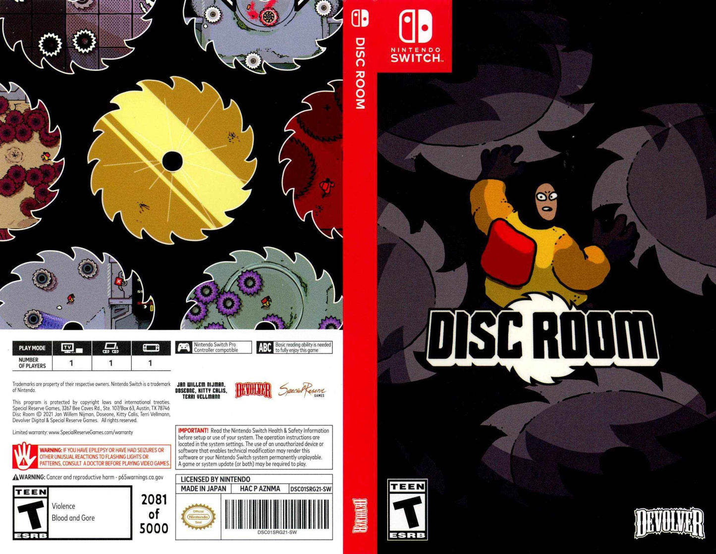 Disc Room Cover Art - WOI Solutions