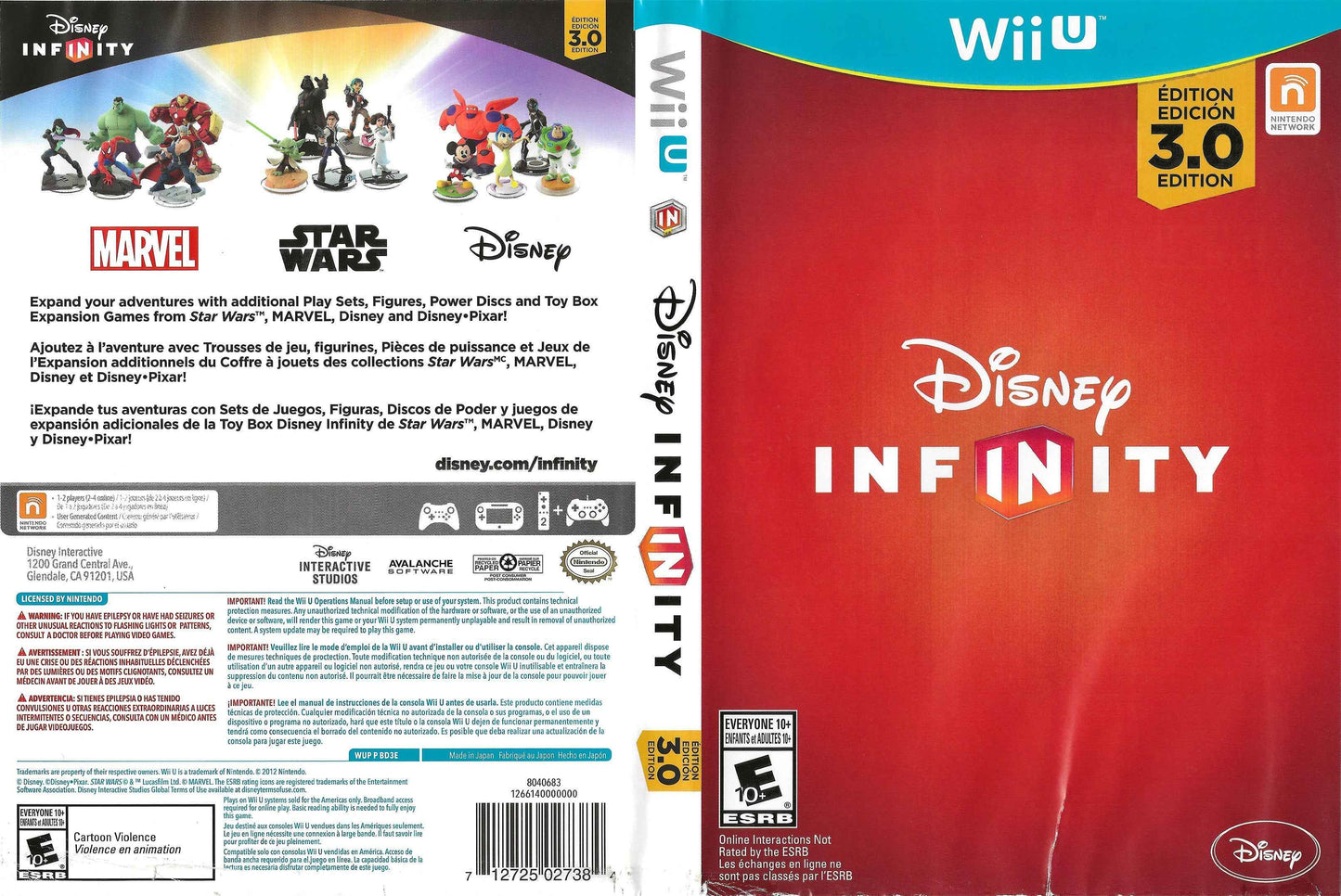 Disney Infinity 3.0 Cover Art - WOI Solutions