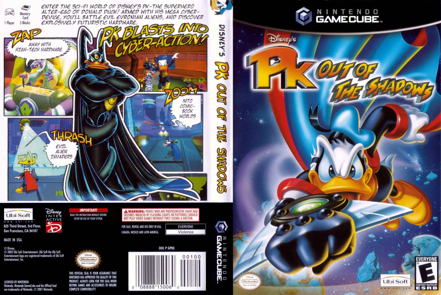 Disney's PK Out of the Shadows Cover Art - WOI Solutions