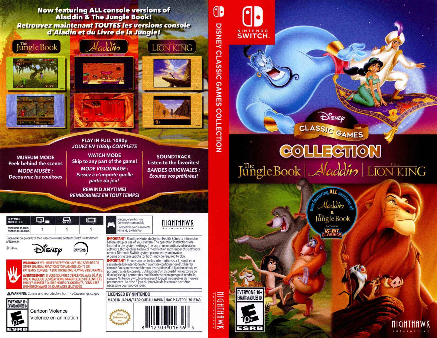 Disney Classic Games Collection Cover Art - WOI Solutions