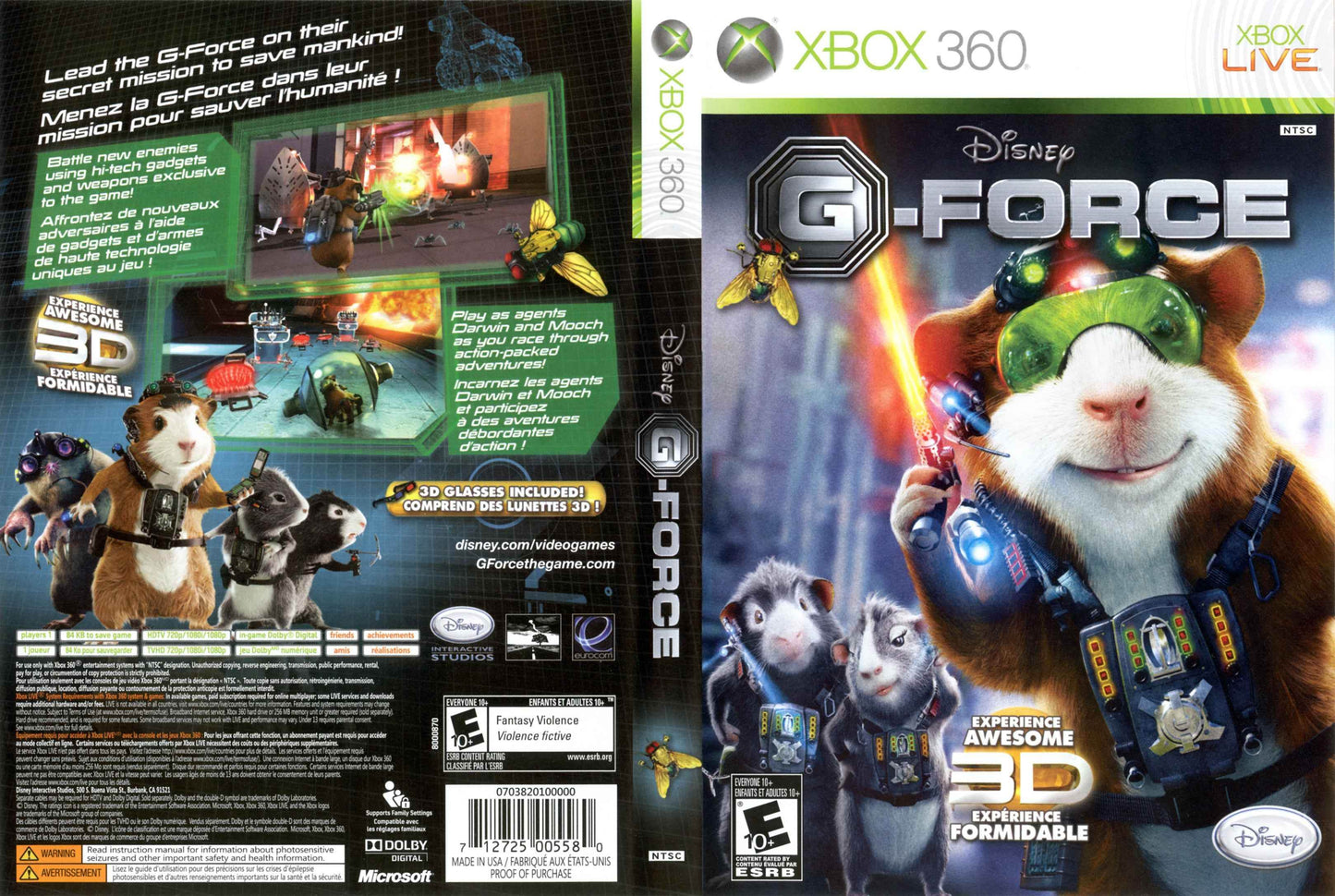 Disney G-Force Cover Art - WOI Solutions