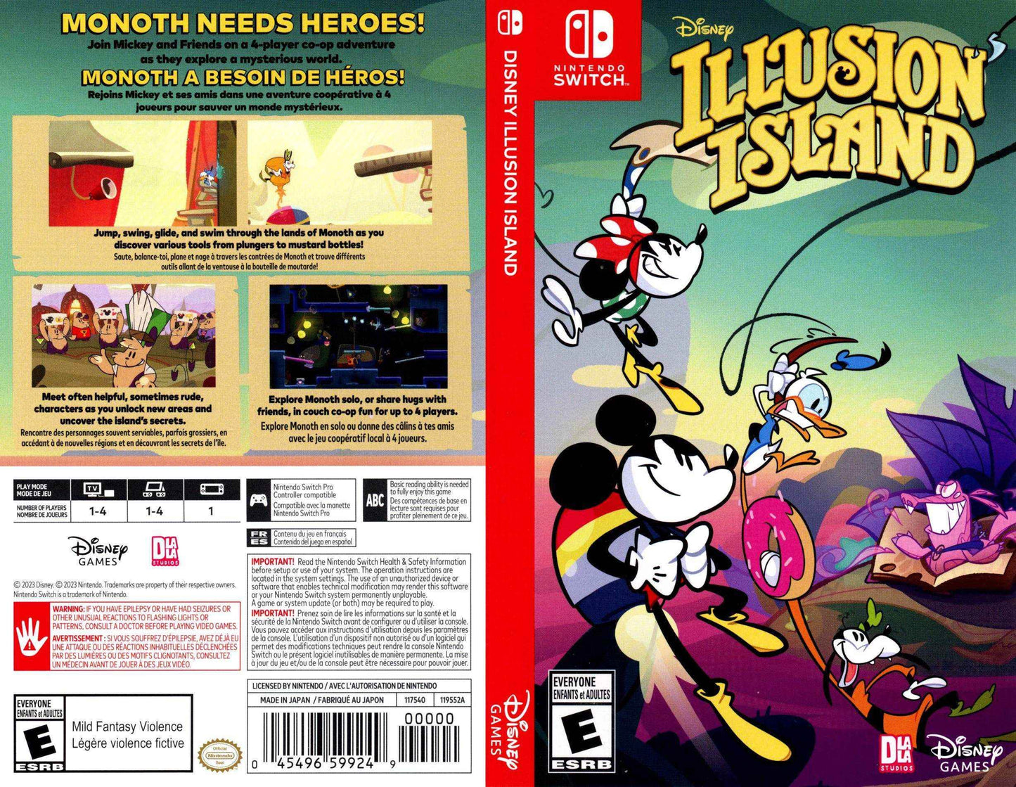 Disney Illusion Island Cover Art - WOI Solutions