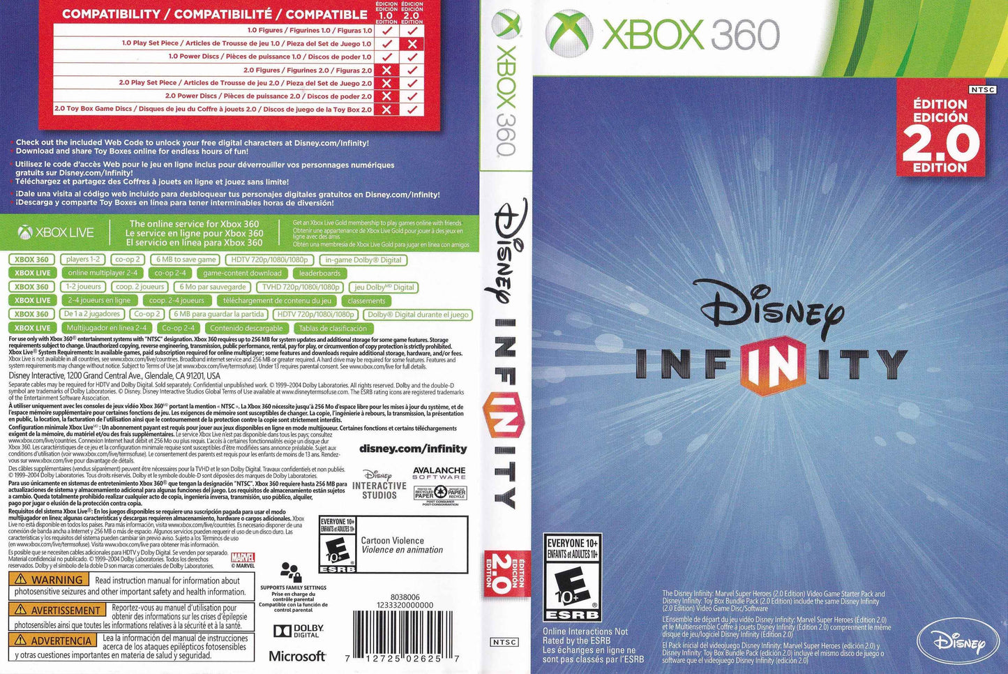 Disney Infinity 2.0 Cover Art - WOI Solutions