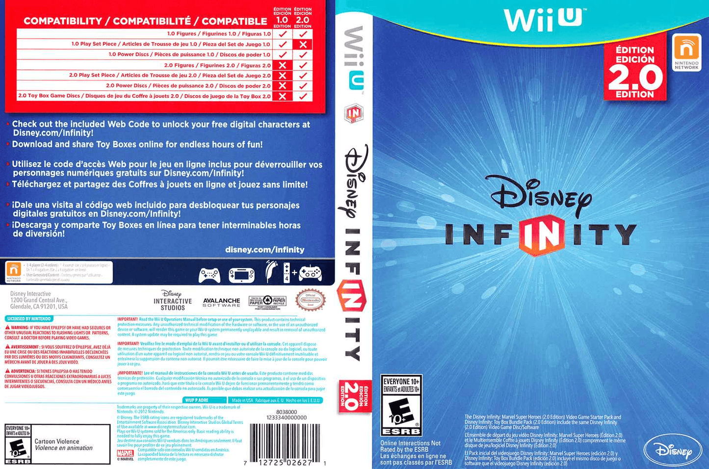 Disney Infinity 2.0 Cover Art - WOI Solutions