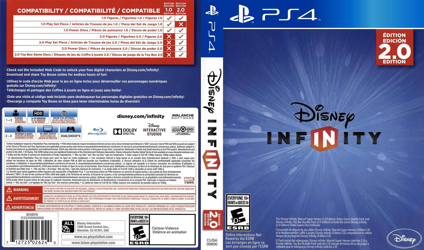 Disney Infinity 2.0 Cover Art - WOI Solutions