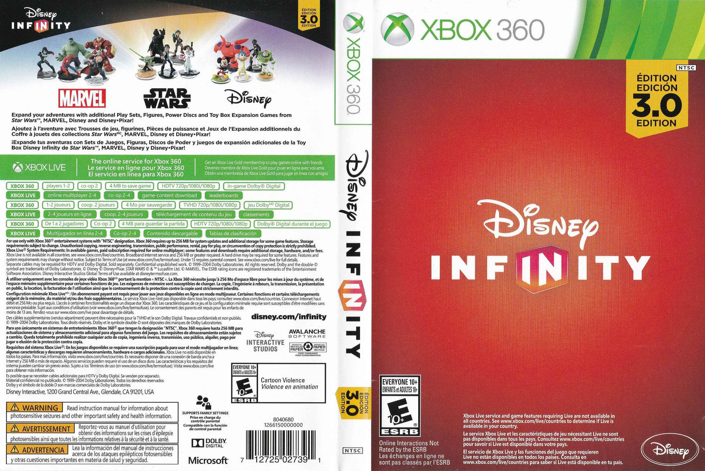 Disney Infinity 3.0 Edition Cover Art - WOI Solutions