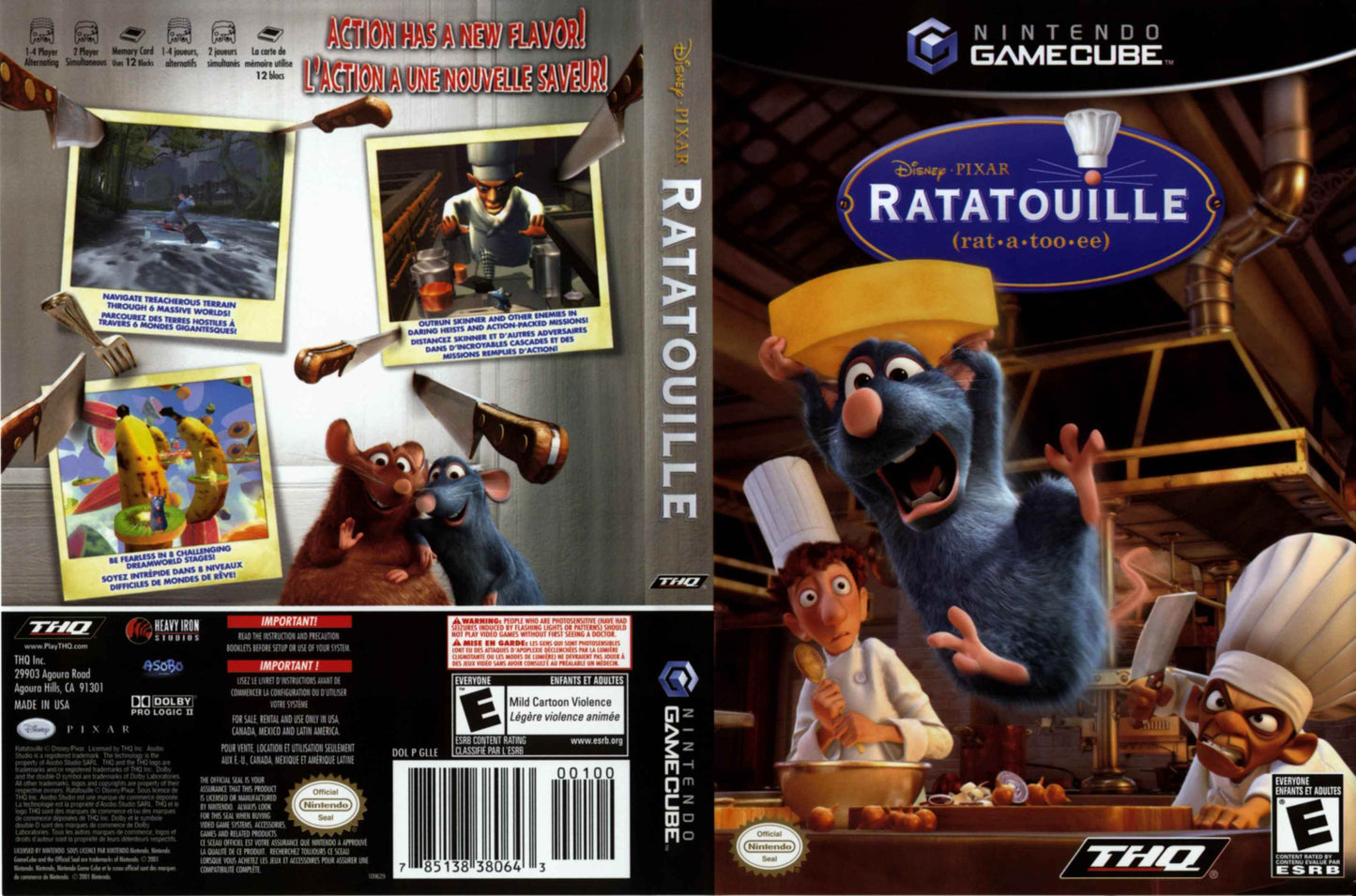 DisneyPixar Ratatouille Cover Art - WOI Solutions