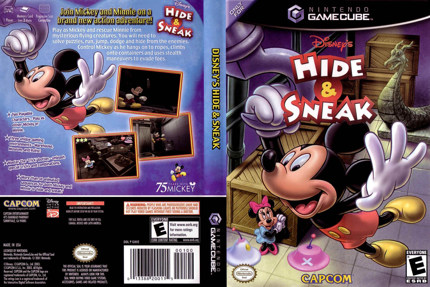 Disney's Hide & Sneak Cover Art - WOI Solutions