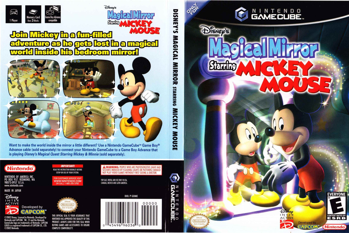 Disney's Magical Mirror Starring Mickey Mouse Cover Art - WOI Solutions