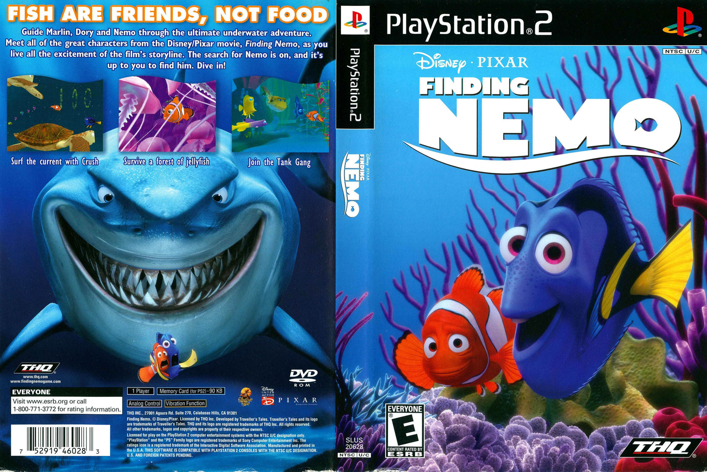 Disney's Pixar Finding Nemo Cover Art - WOI Solutions