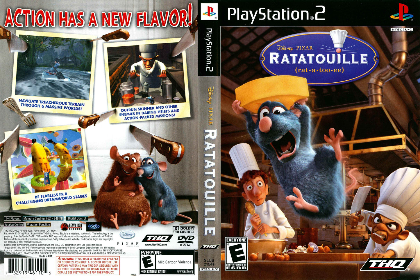 Disney's Pixar Ratatouille Cover Art - WOI Solutions
