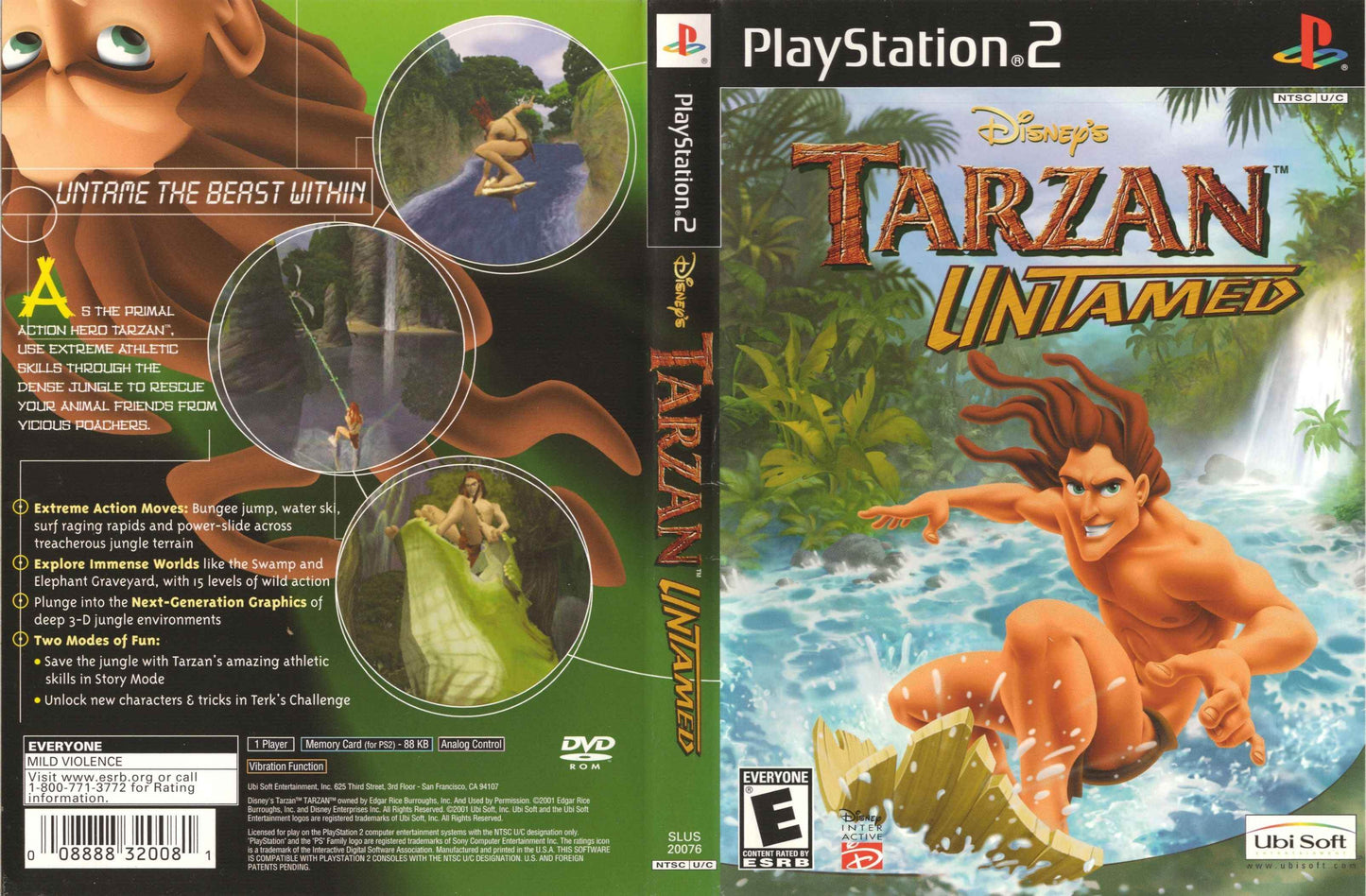 Disney's Tarzan Untamed Cover Art - WOI Solutions