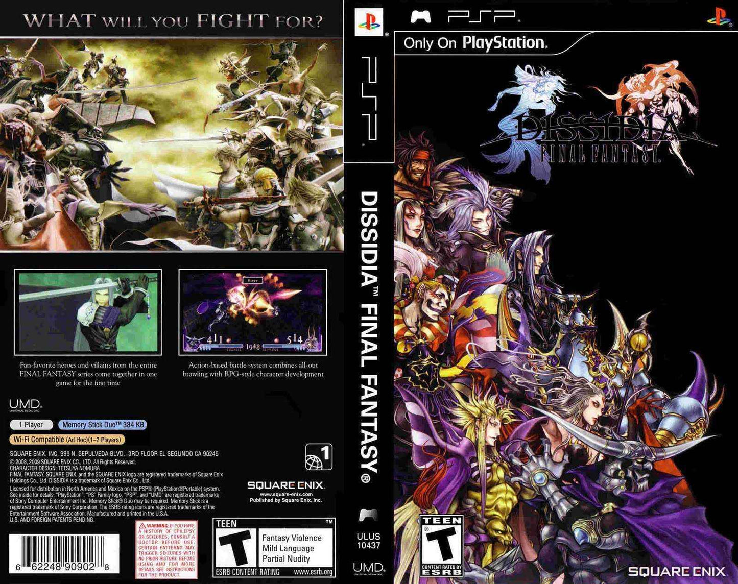 Dissidia Final Fantasy 2 Cover Art - WOI Solutions