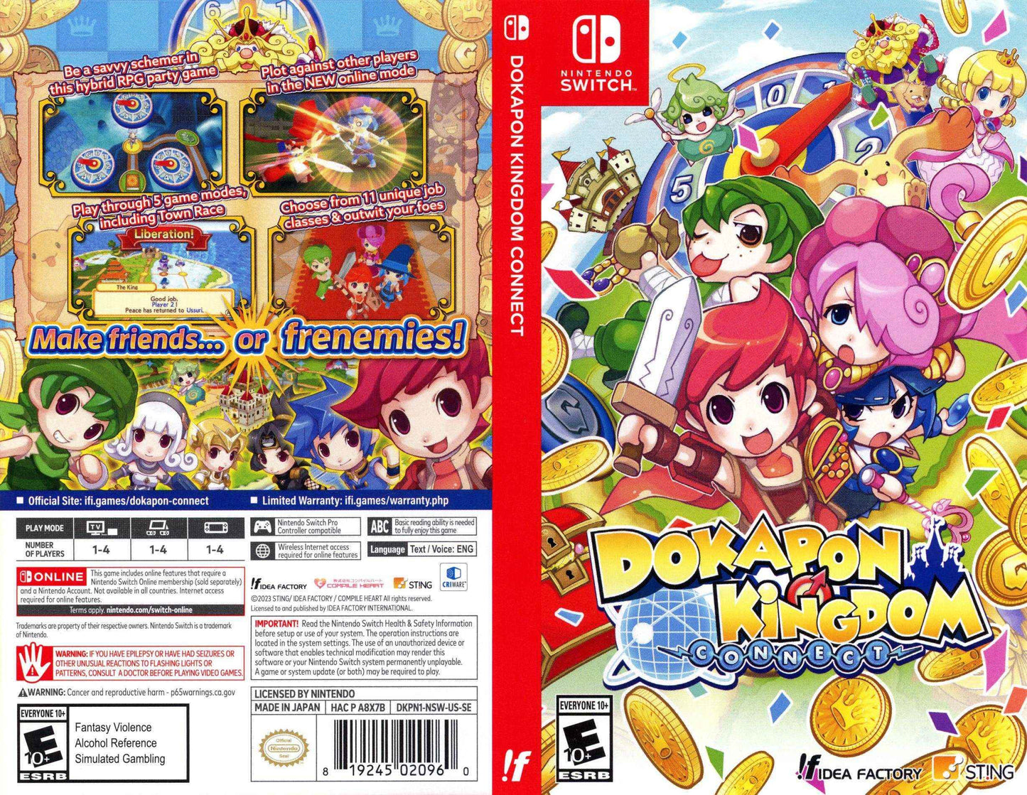 Dokapon Kingdom Connect Cover Art - WOI Solutions