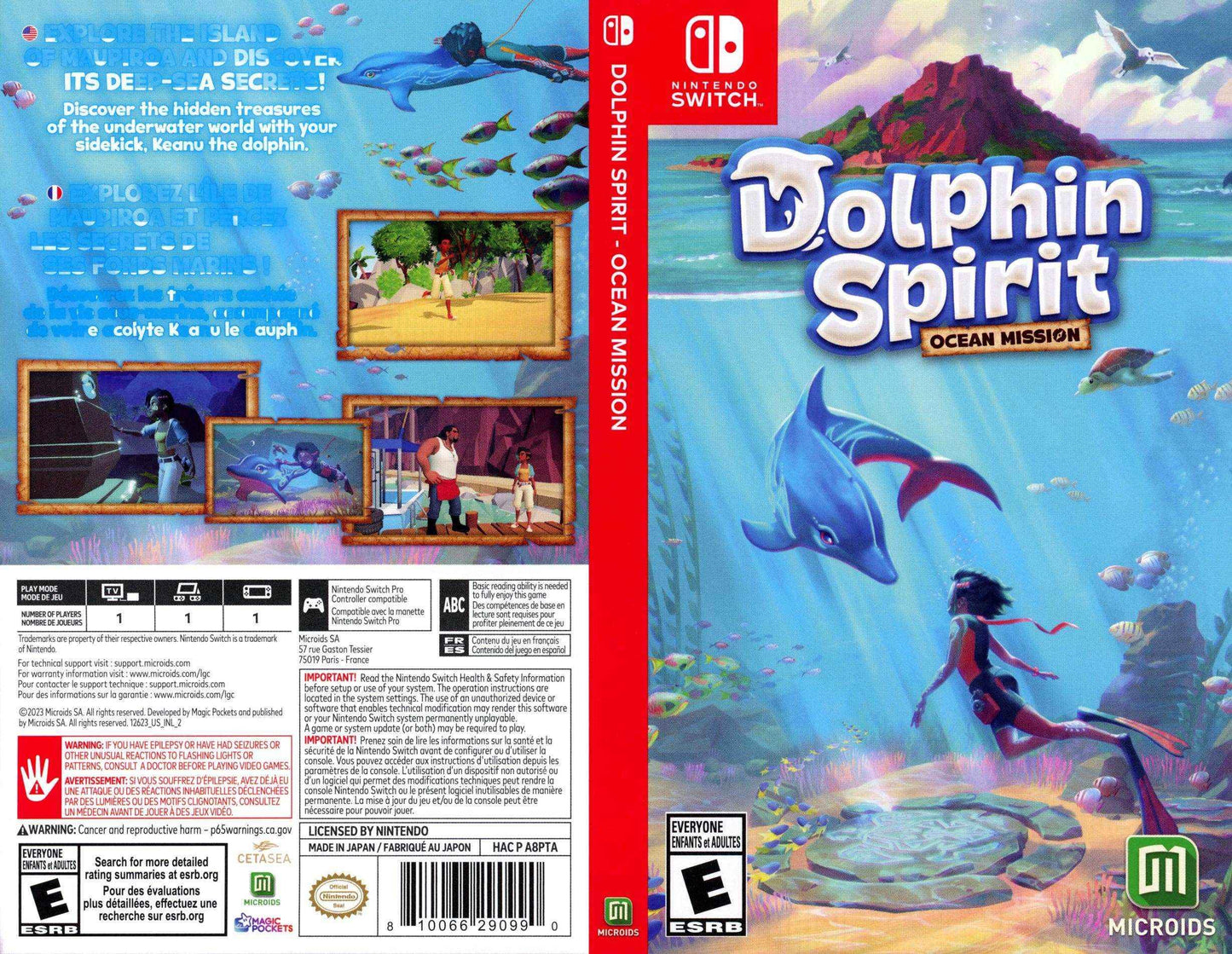 Dolphin Spirit Ocean Mission Cover Art - WOI Solutions