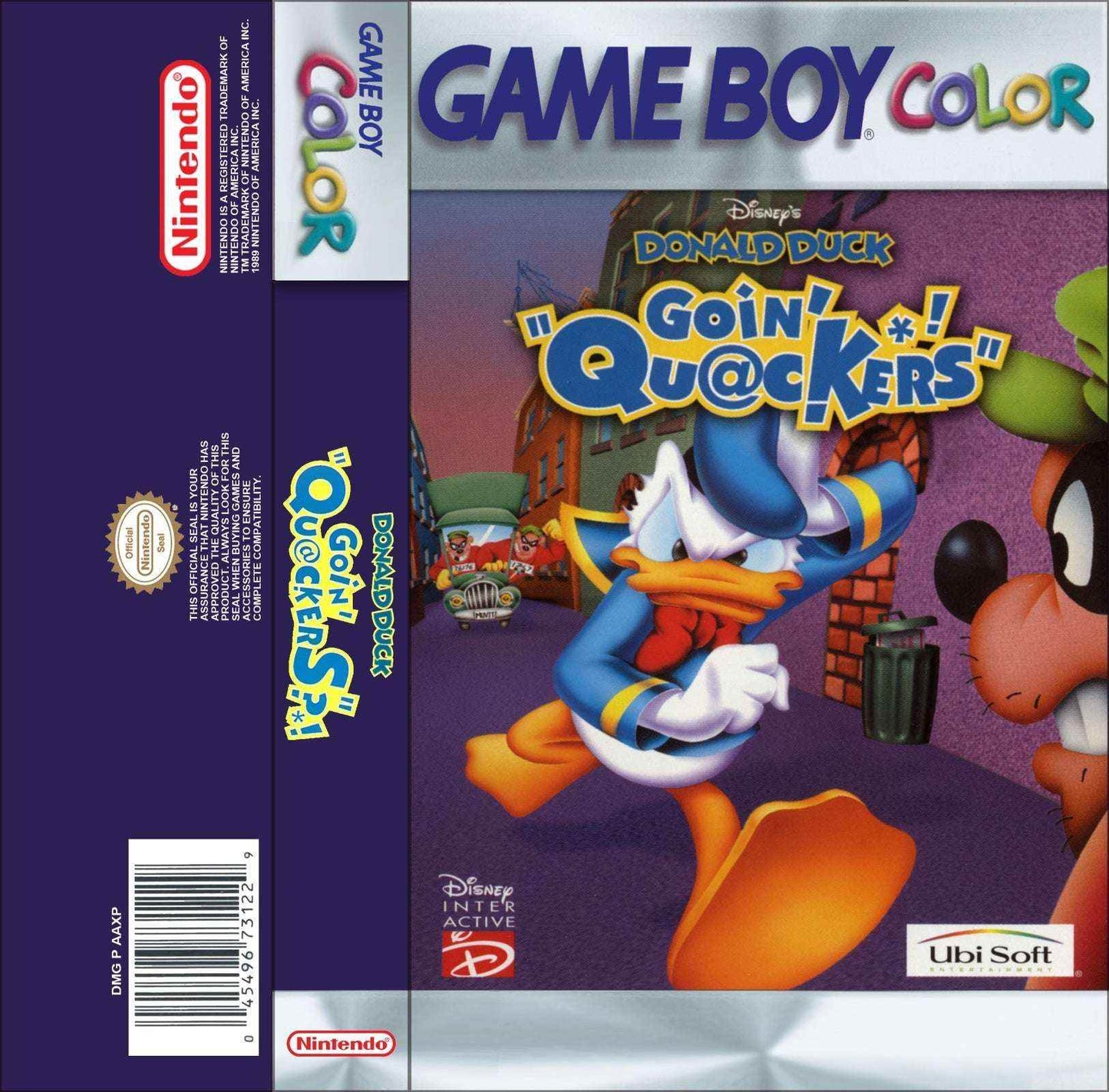 Donald Duck - Goin' Quackers Cover Art - WOI Solutions