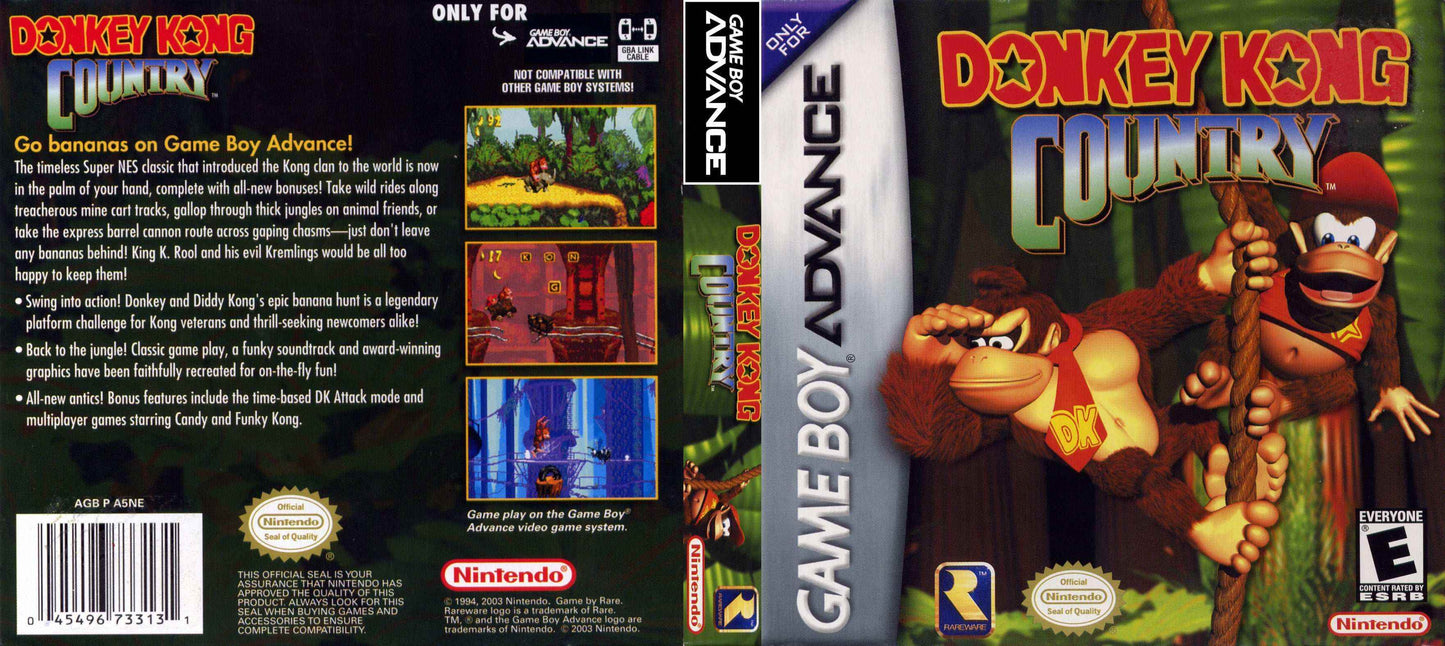Donkey Kong Country Cover Art - WOI Solutions