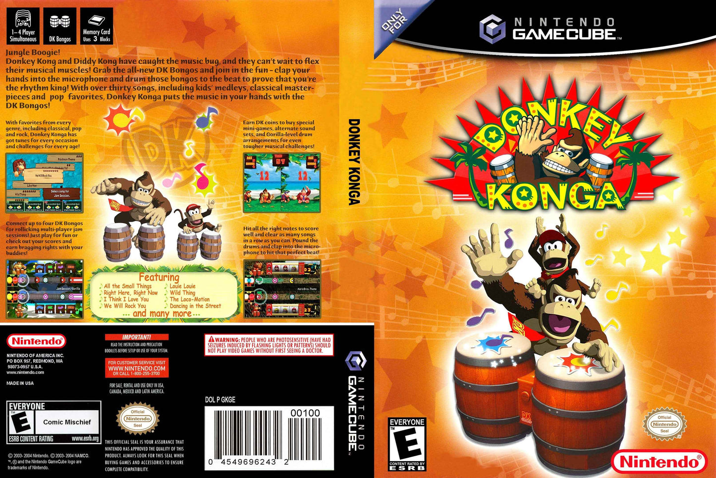 Donkey Konga Cover Art - WOI Solutions