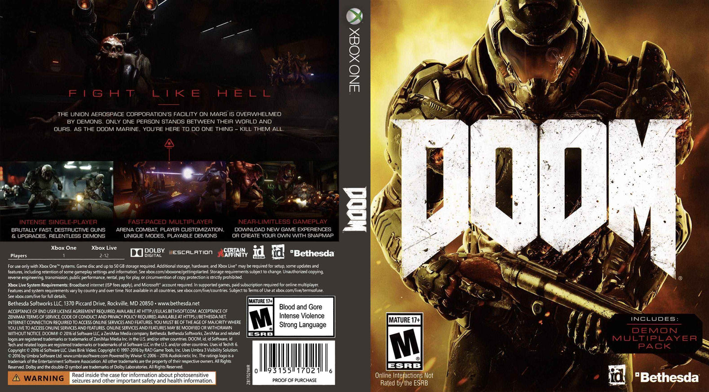 Doom Cover Art - WOI Solutions
